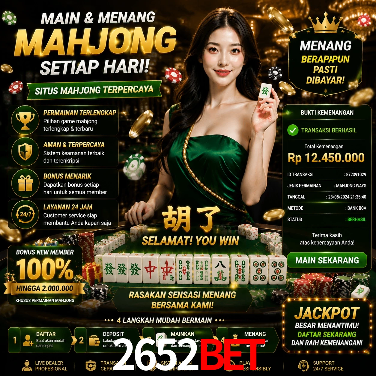 Ganhar e sacar na 2652bet